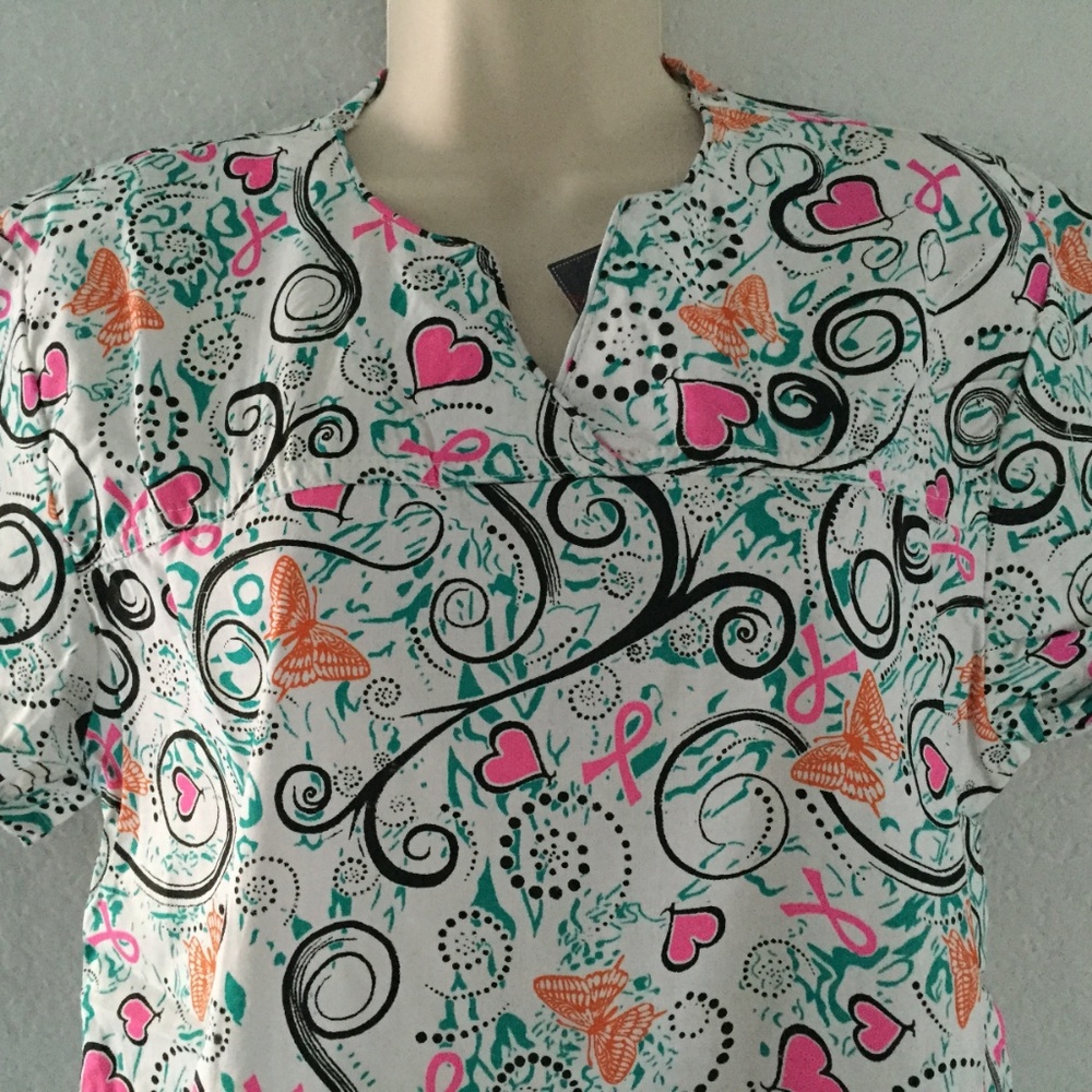 BH Medical Uniform Scrub Top